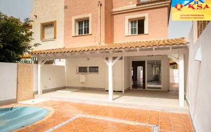 Exterior view of House or chalet for sale in Vícar  with Air Conditioner, Terrace and Swimming Pool