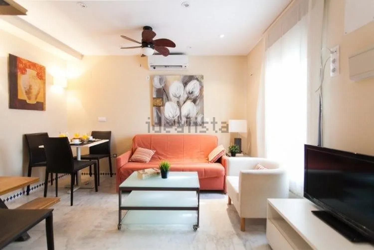 Living room of Duplex to rent in Ávila Capital  with Air Conditioner and Heating