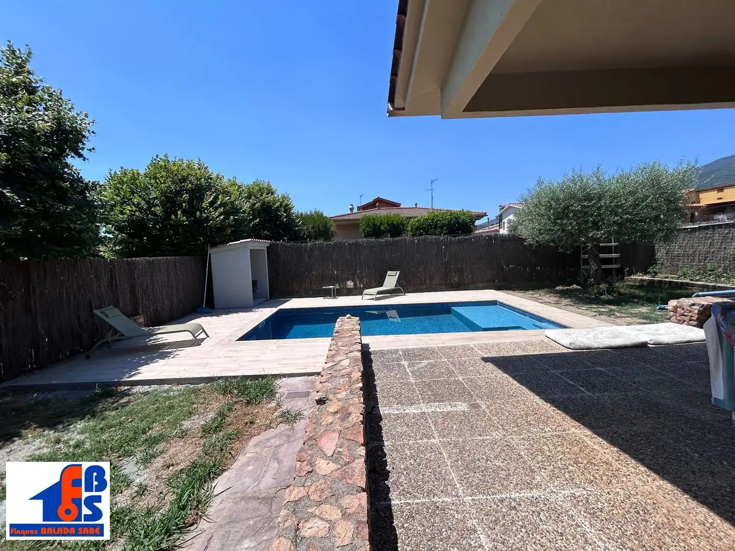 Piscina de Casa o chalet en venta en Sant Esteve de Palautordera con Aire acondicionado, Calefacción y Jardín privado
