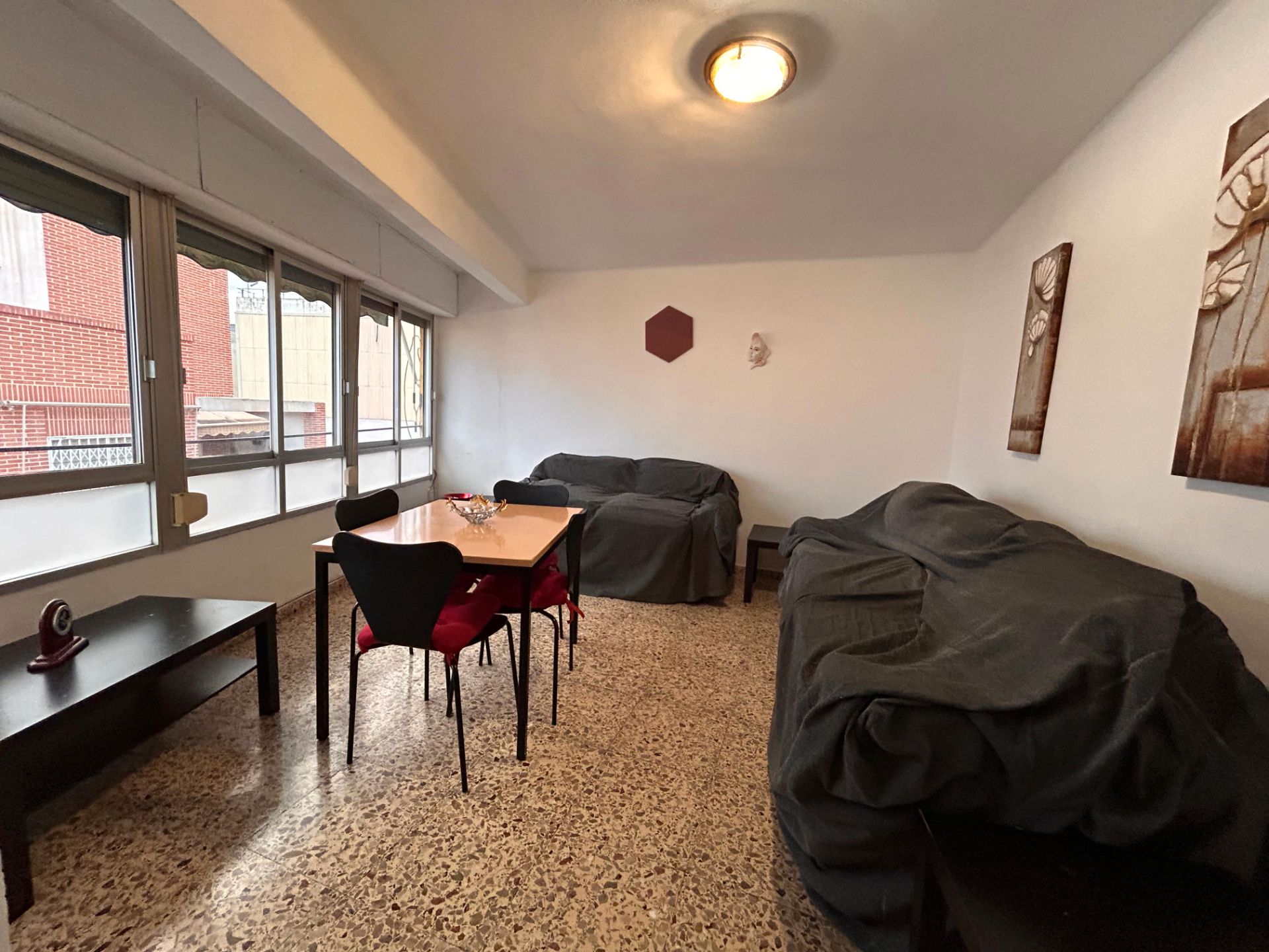 Living room of Flat for sale in Alicante / Alacant  with Furnished