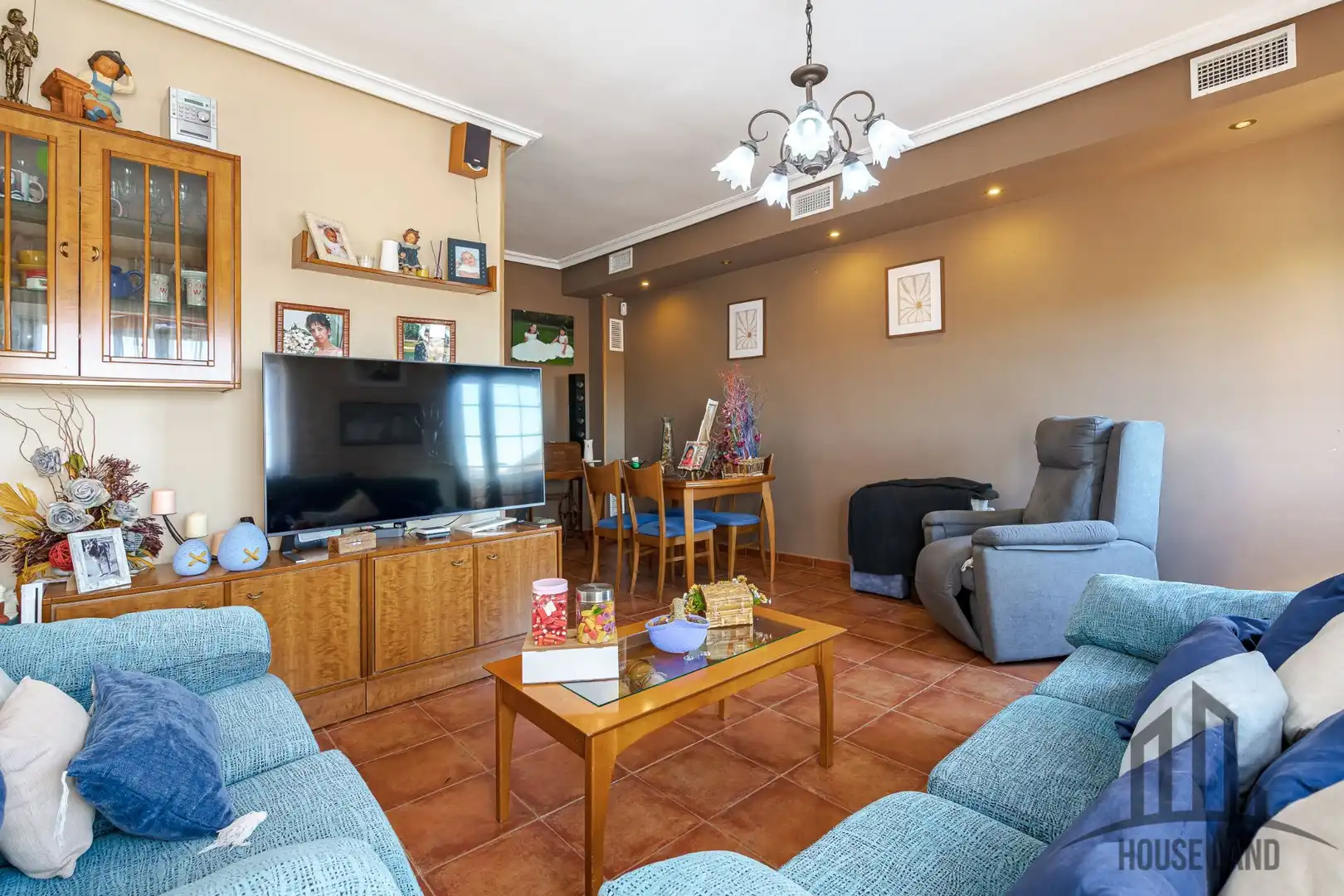 Sala de estar de Casa o chalet en venta en Ribatejada con Aire acondicionado, Calefacción y Trastero