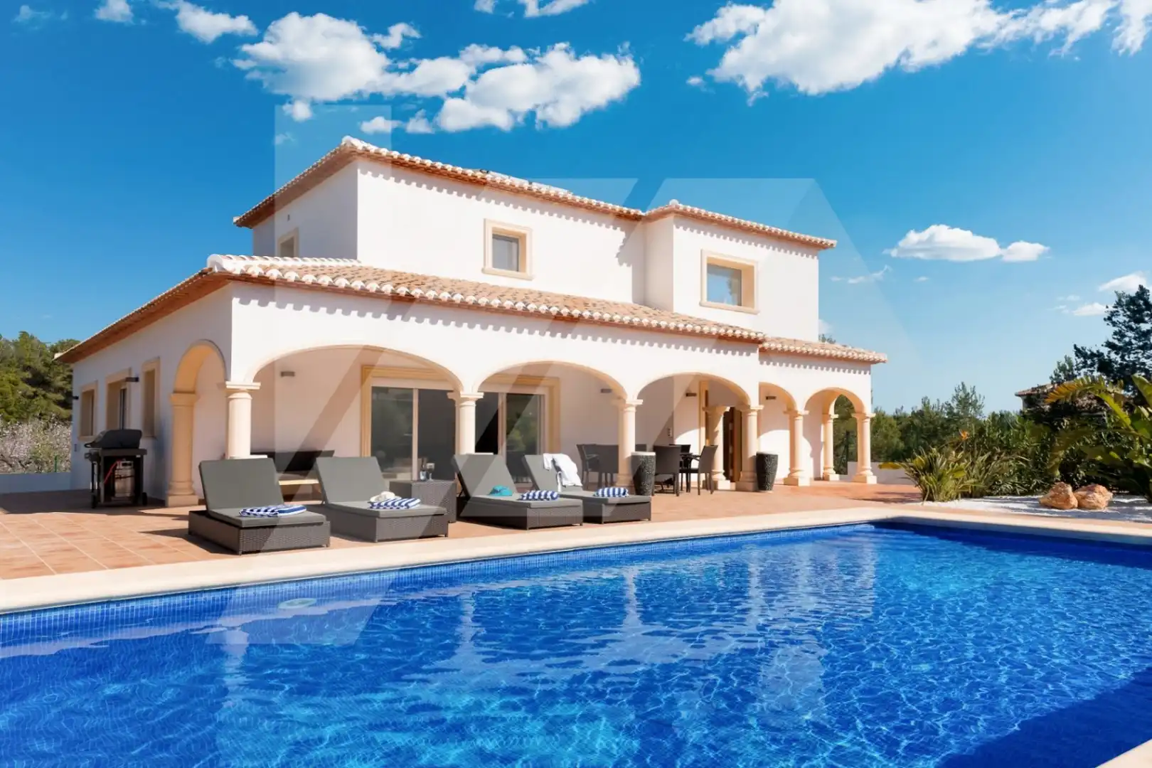 Exterior view of Houses for sale in Jávea / Xàbia  with Air Conditioner, Heating and Private garden