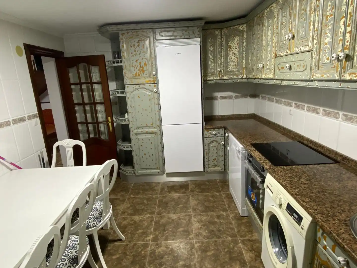 Cuina de Casa o xalet de lloguer en Legutio amb Calefacció, Jardí privat i Parquet
