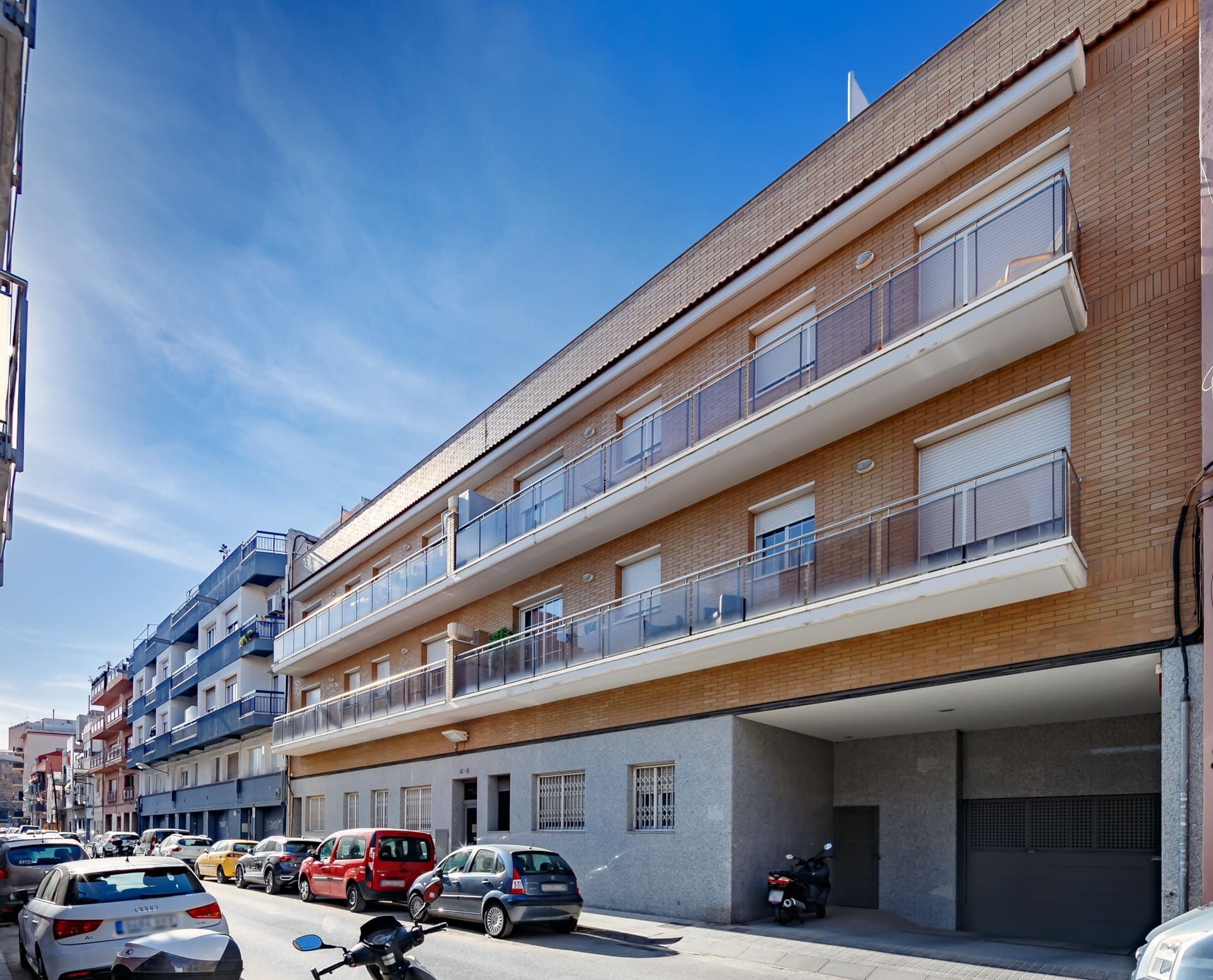 Exterior view of Flat for sale in Badalona  with Air Conditioner, Heating and Terrace