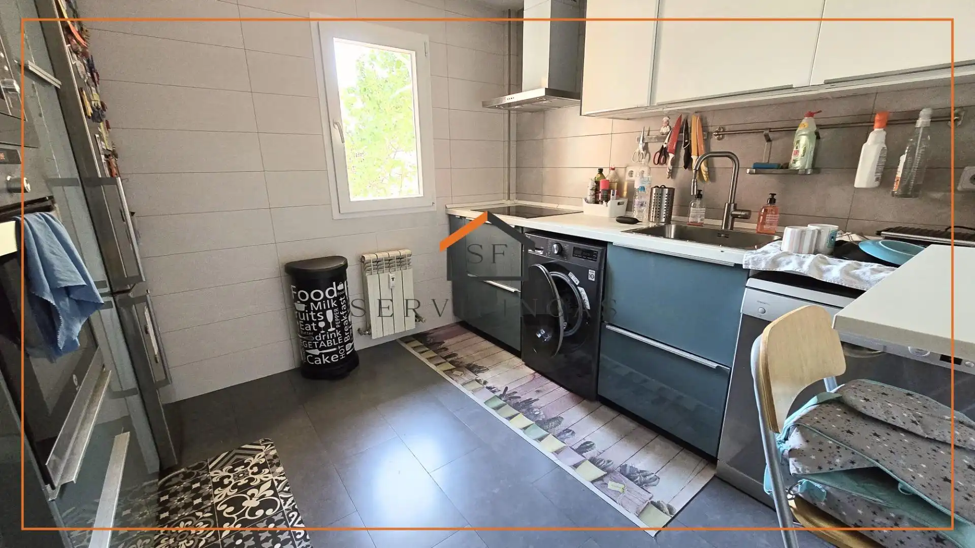 Cocina de Dúplex en venta en Madrid con Aire acondicionado, Trastero y Amueblado