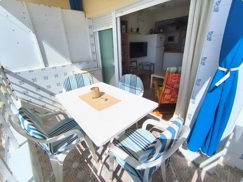 Terrasse von Wohnung zum Verkauf in Bellreguard mit Balkon und Gemeinschaftspool