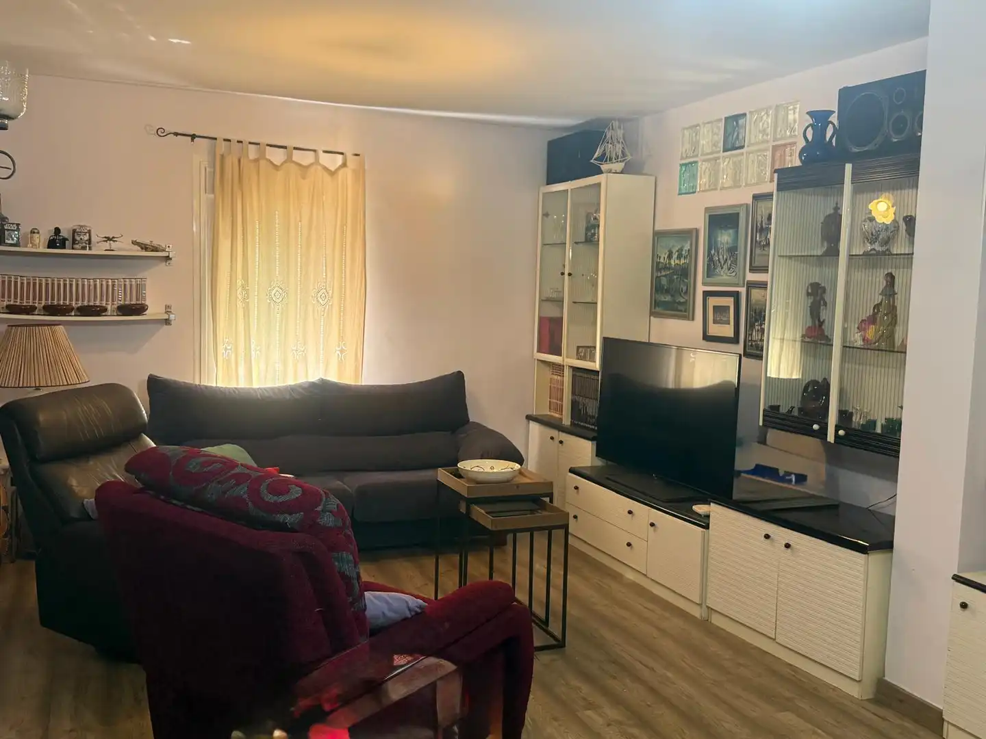 Sala de estar de Casa o chalet en venta en Los Pozuelos de Calatrava   con Aire acondicionado, Calefacción y Jardín privado
