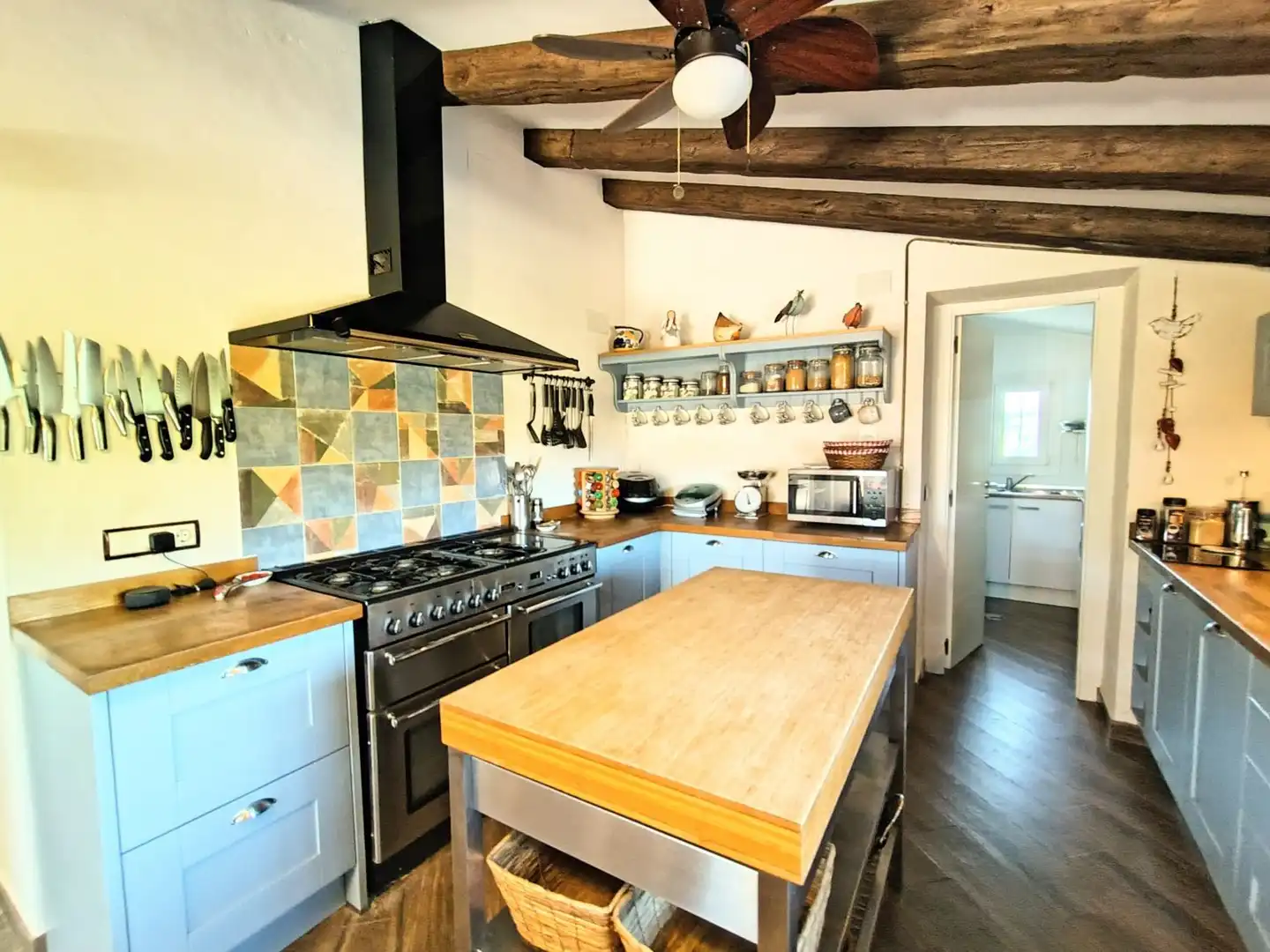 Cocina de Casa o chalet en venta en L'Alfàs del Pi con Aire acondicionado, Calefacción y Terraza