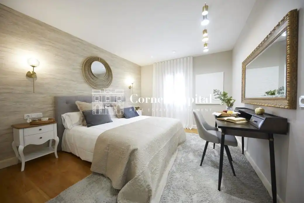 Schlafzimmer von Country house zum Verkauf in Sant Andreu de Llavaneres mit Privatgarten, Terrasse und Schwimmbad