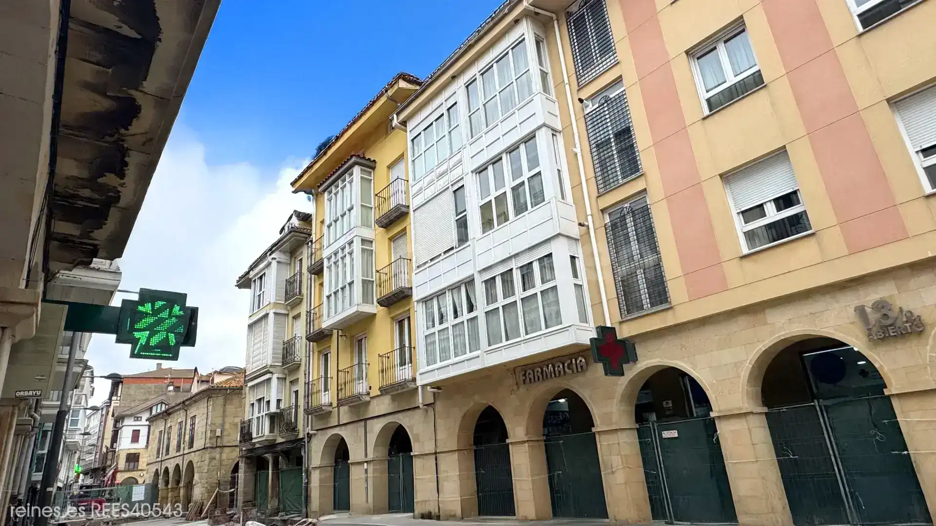 Exterior view of Flat for sale in Reinosa  with Heating, Terrace and Furnished