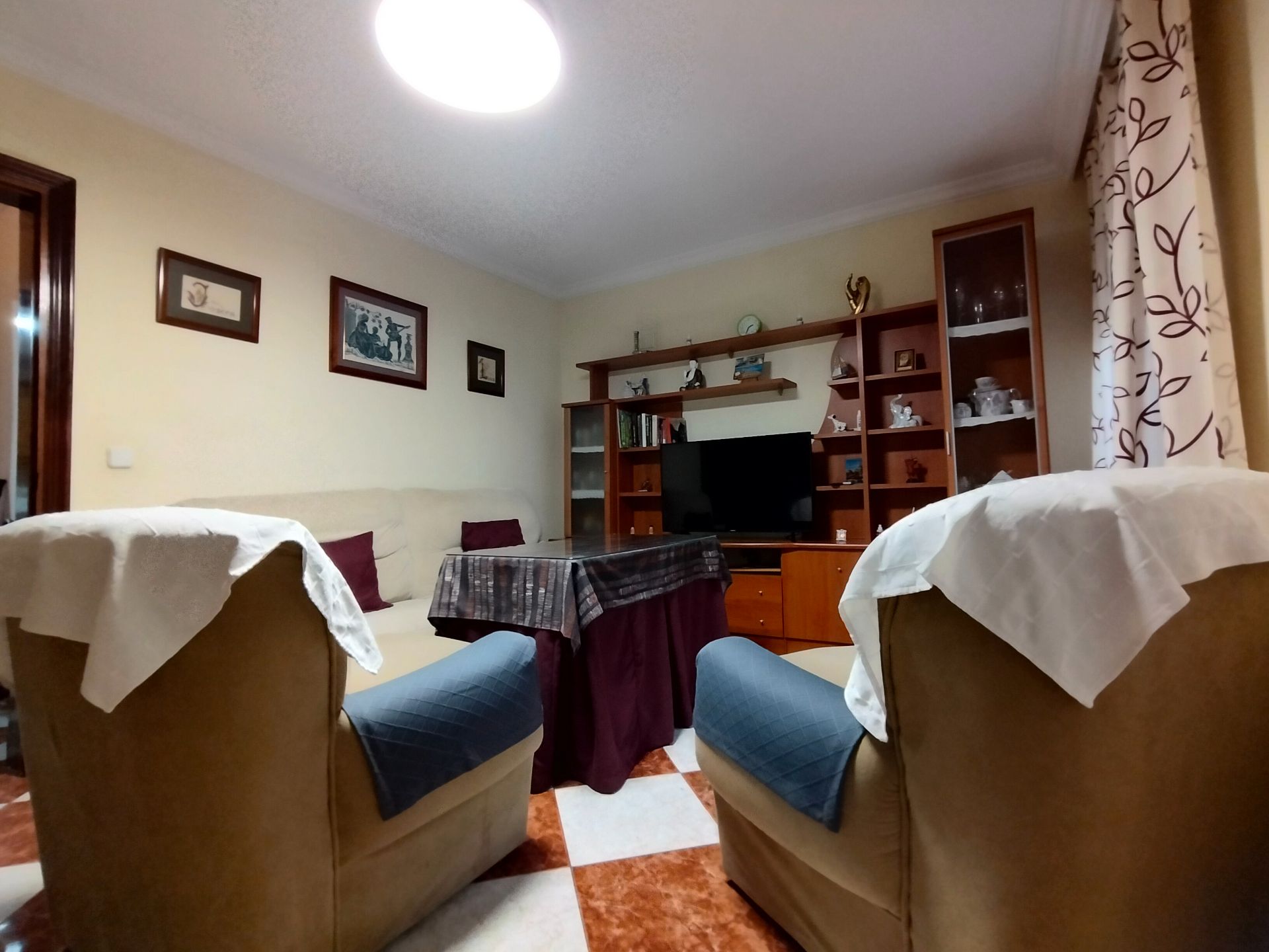 Sala de estar de Piso en venta en  Sevilla Capital con Aire acondicionado