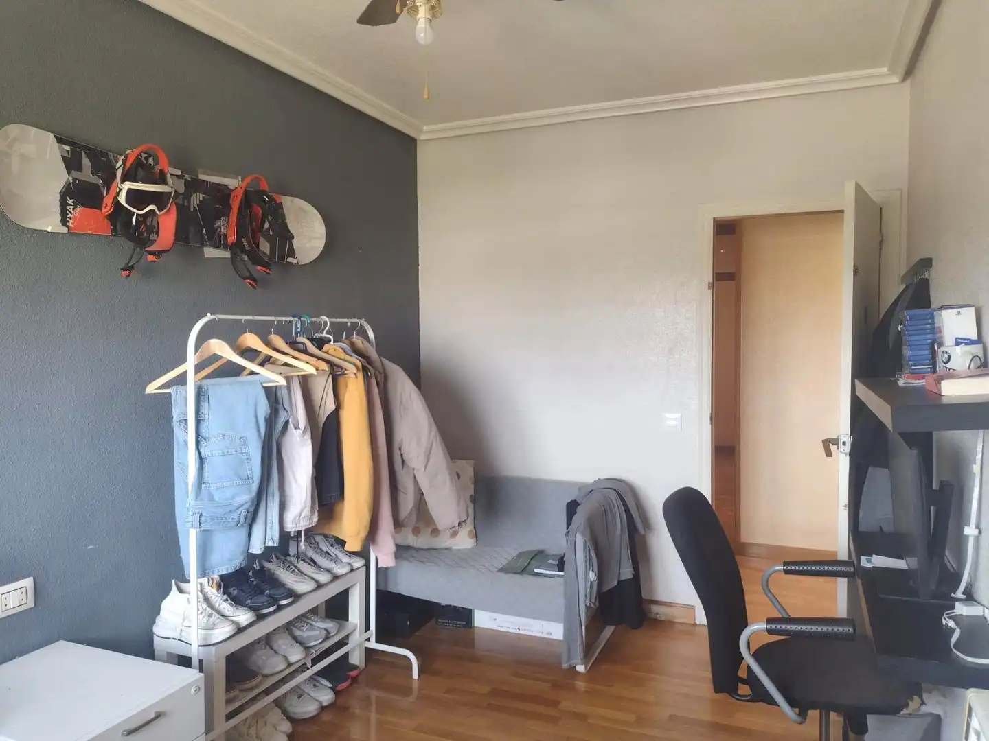 Bedroom of Attic for sale in Murcia  with Air Conditioner, Parquet flooring and Storage room
