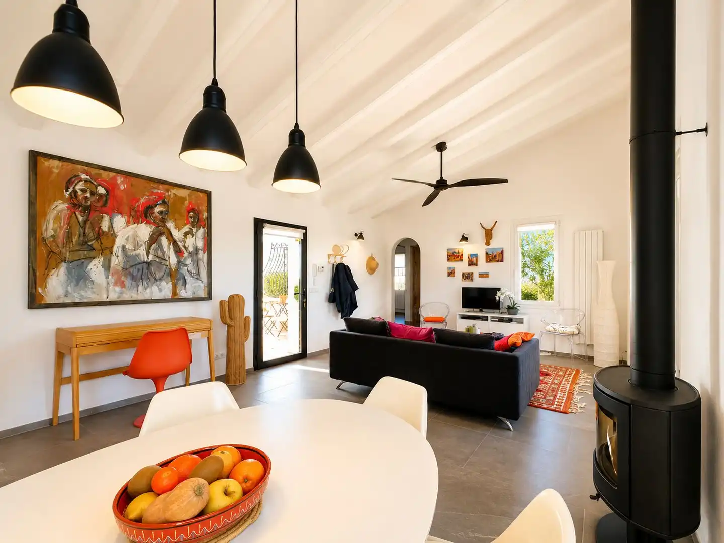 Living room of Houses for sale in Dénia  with Air Conditioner, Heating and Private garden