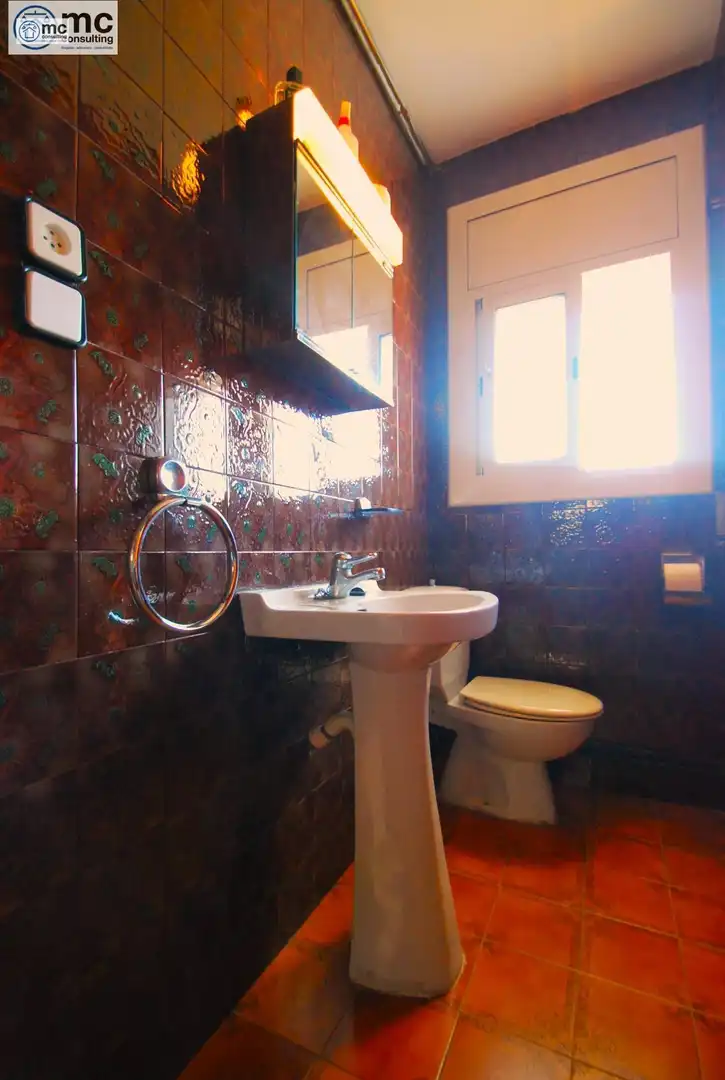 Baño de Casa o chalet en venta en Vallromanes con Calefacción, Jardín privado y Terraza