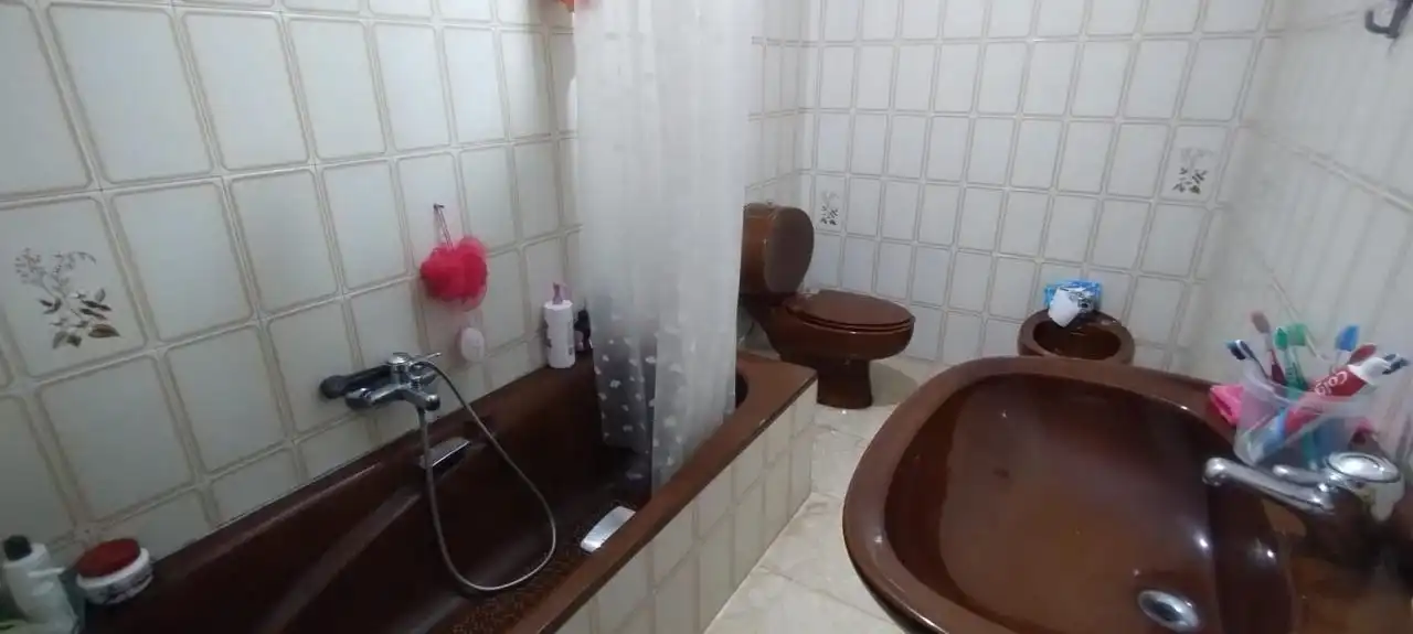 Bathroom of Flat for sale in Ferrol  with Heating, Parquet flooring and Storage room