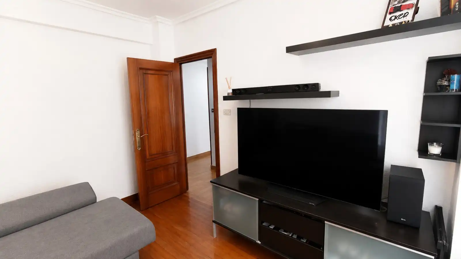 Wohnzimmer von Wohnung zum Verkauf in Ermua mit Heizung, Möbliert und Ofen