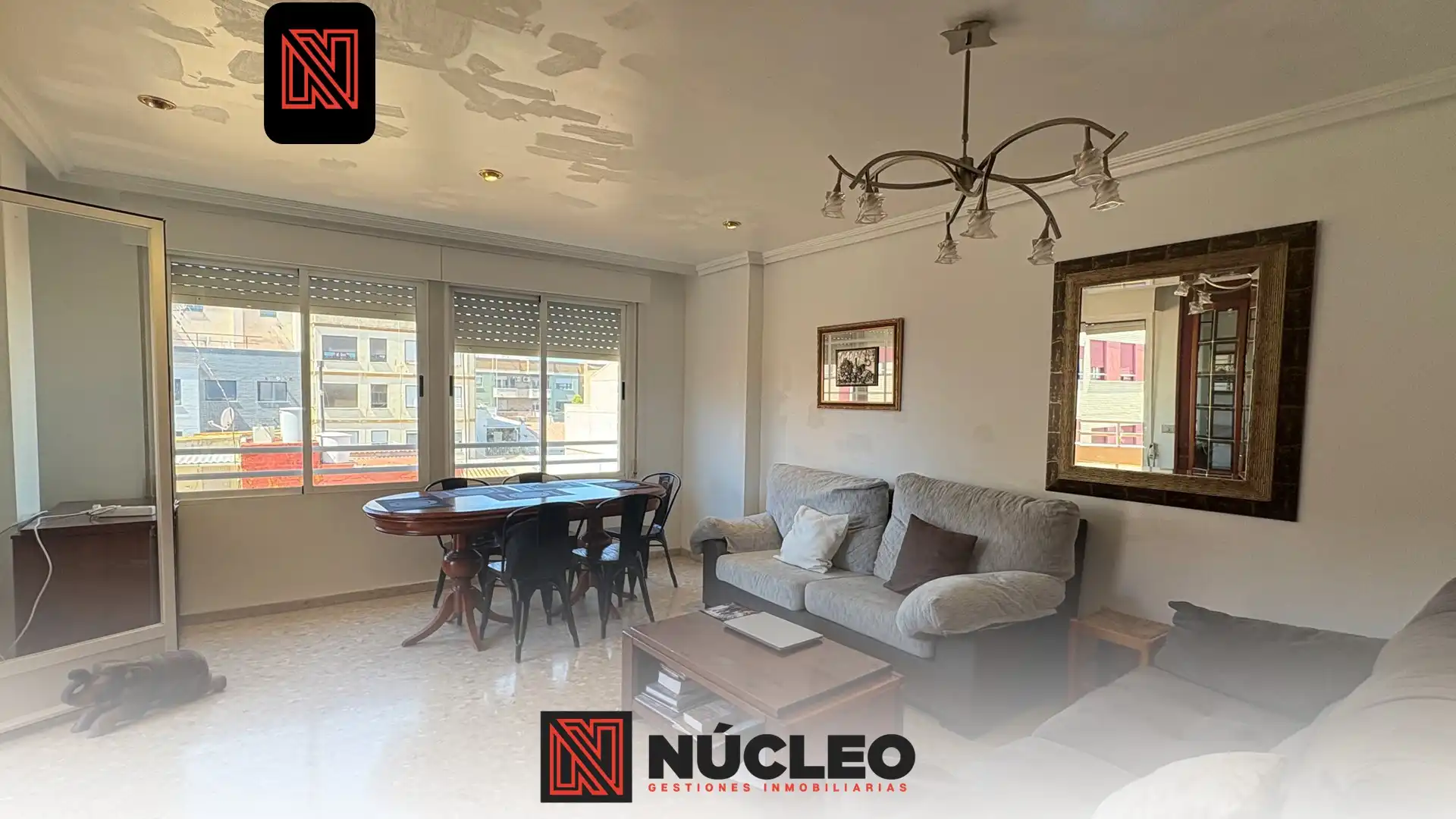 Sala de estar de Piso en venta en Burriana / Borriana con Trastero y Balcón
