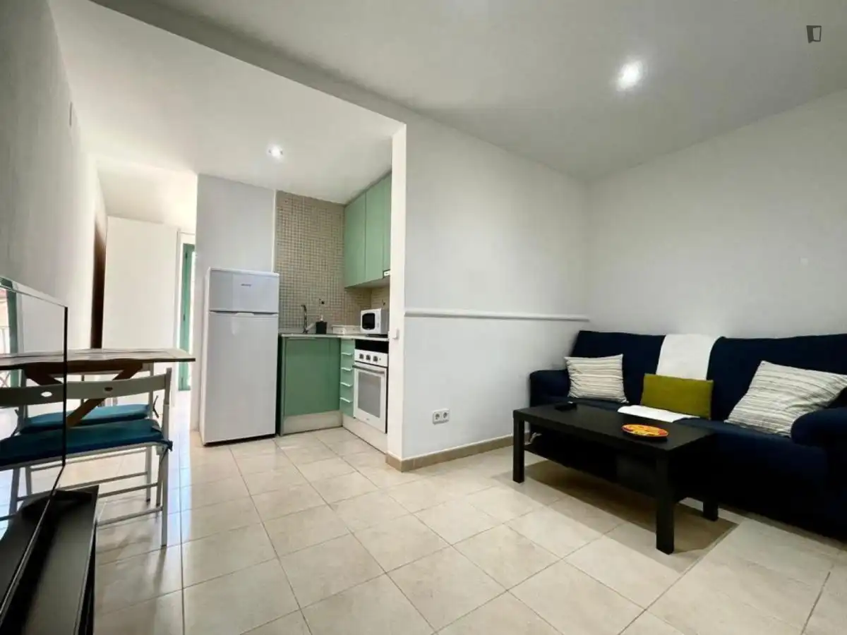 Kitchen of Apartments for rent in Barcelona  with Furnished, Oven and Washing machine