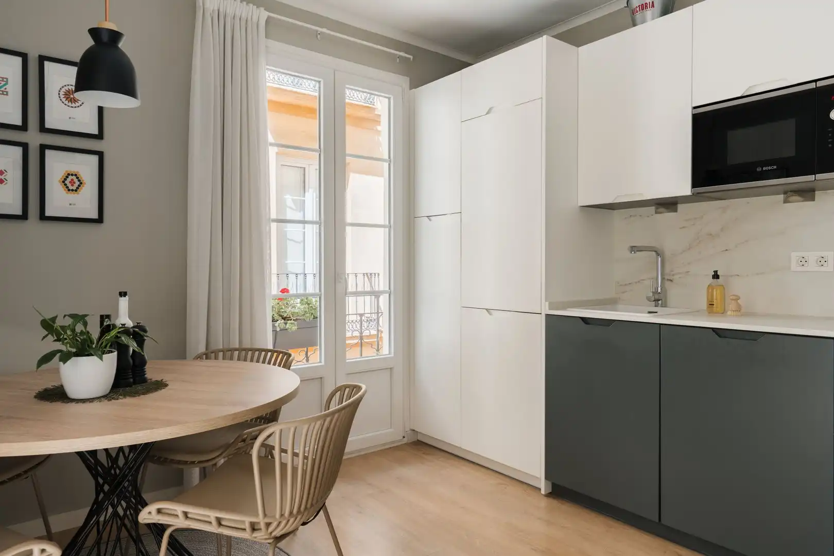 Cocina de Apartamento en venta en Málaga con Amueblado y Balcón