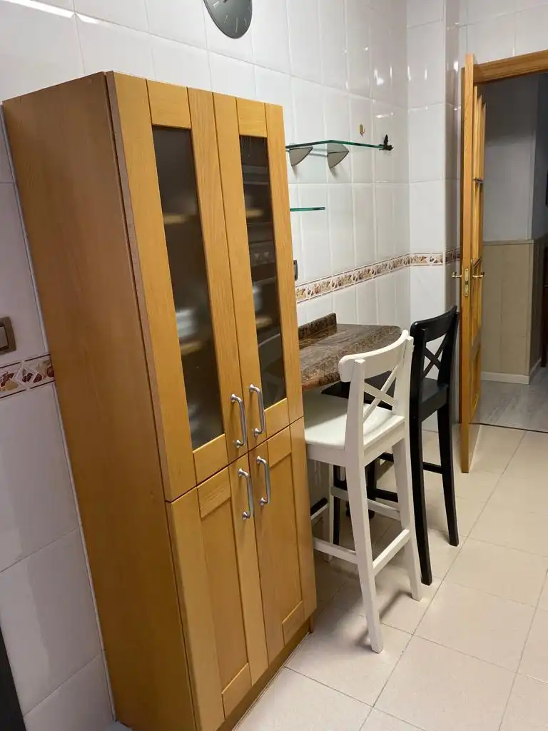 Cuina de Pis de lloguer en Zaragoza amb Aire condicionat, Calefacció i Terrassa