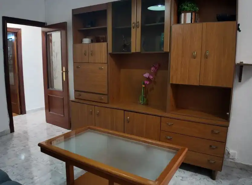 Wohnzimmer von Wohnung zur Miete in Valencia mit Klimaanlage, Heizung und Möbliert