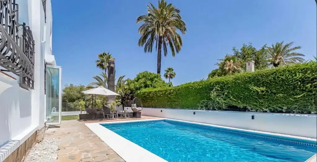 Swimming pool of Houses for rent in Marbella  with Terrace and Swimming Pool