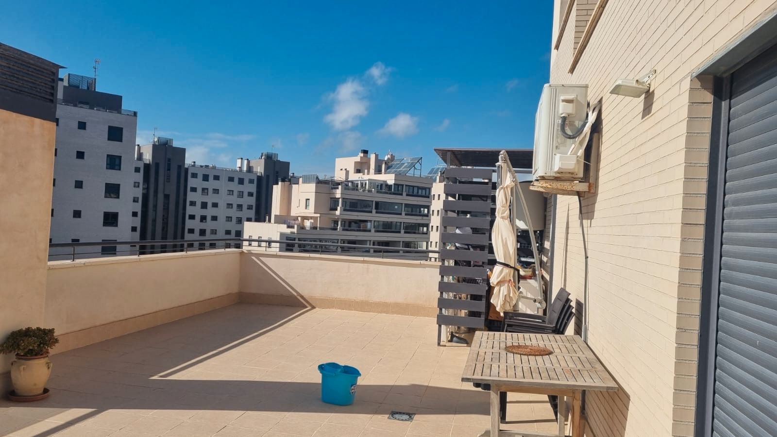 Terrace of Attic for rent in Alicante / Alacant  with Air Conditioner, Heating and Terrace