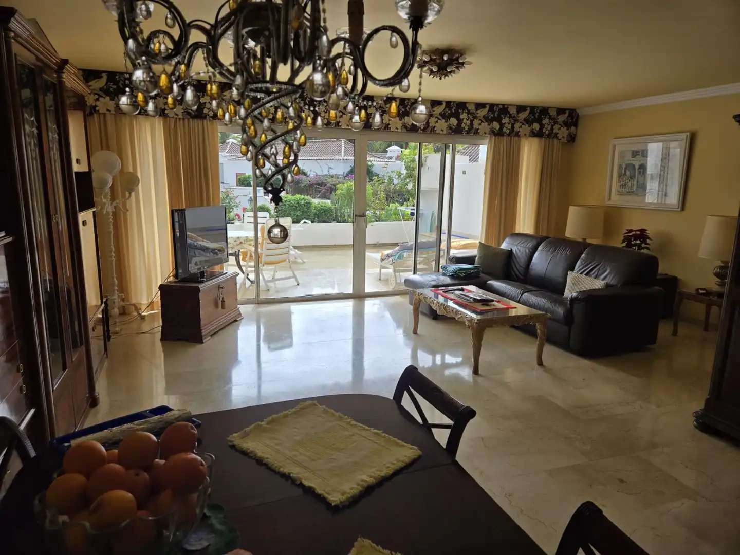 Wohnzimmer von Wohnungen zur Miete in Puerto de la Cruz mit Terrasse und Möbliert