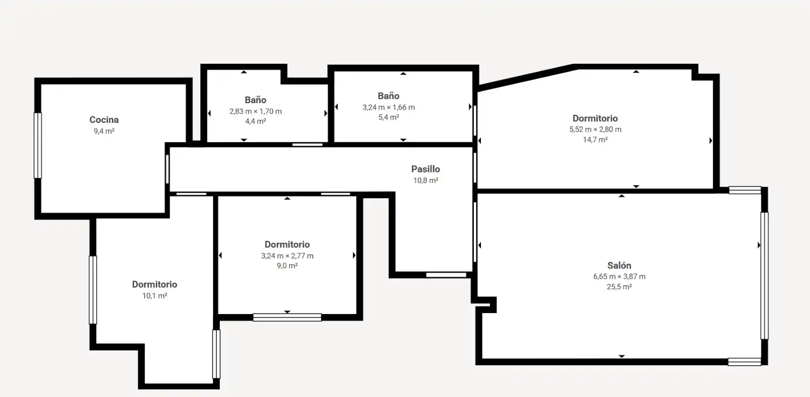 Piso en venta en La Pobla de Farnals con Aire acondicionado, Horno y Balcón