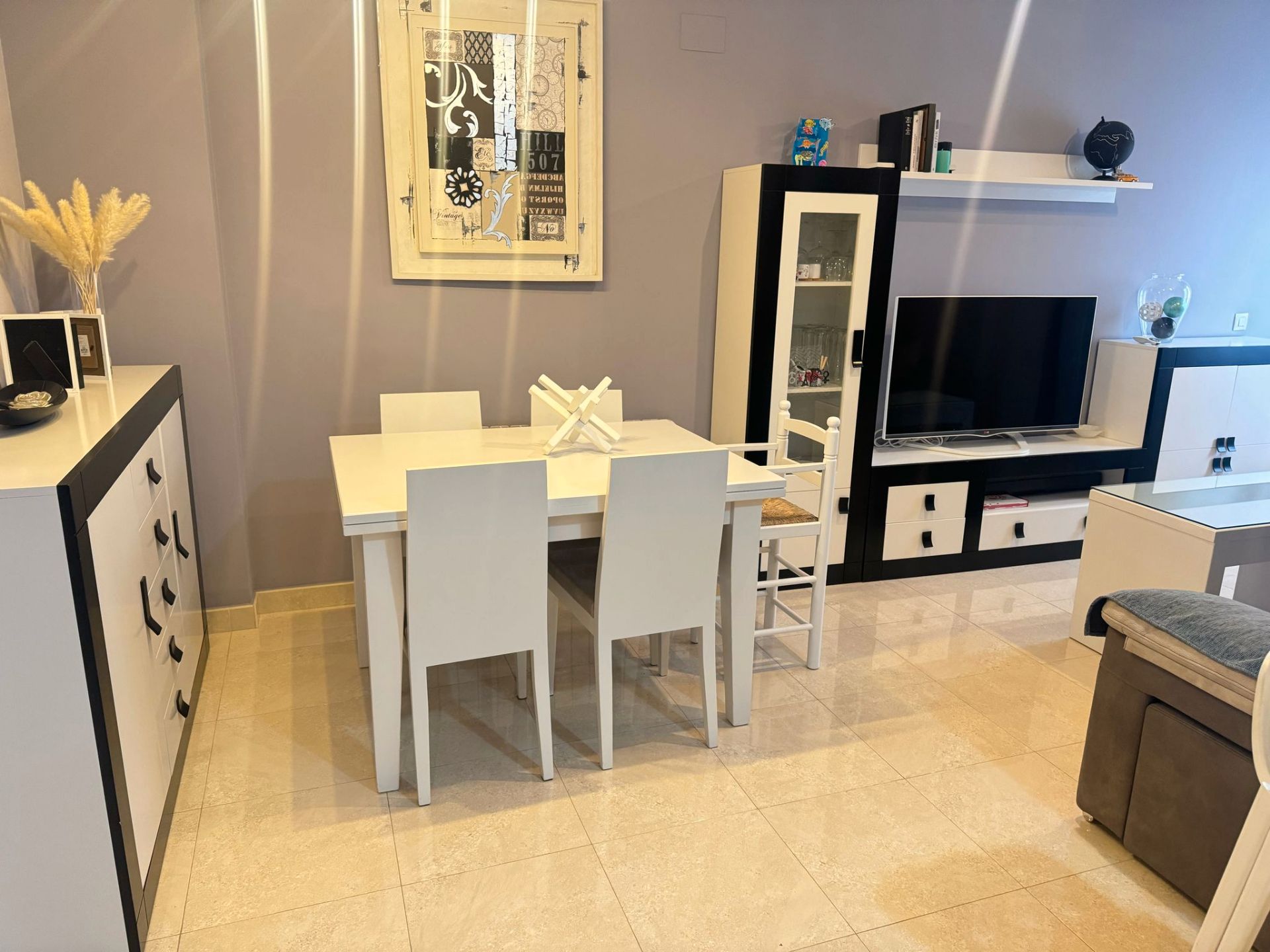 Dining room of Flat for sale in La Gineta  with Air Conditioner, Heating and Terrace