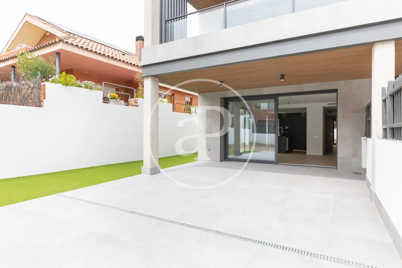 Terrace of Flat for sale in Sant Cugat del Vallès  with Air Conditioner, Heating and Private garden