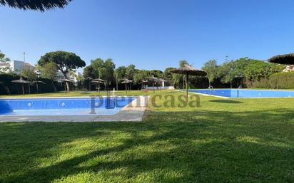 Swimming pool of Flat for sale in Punta Umbría  with Terrace, Furnished and Oven