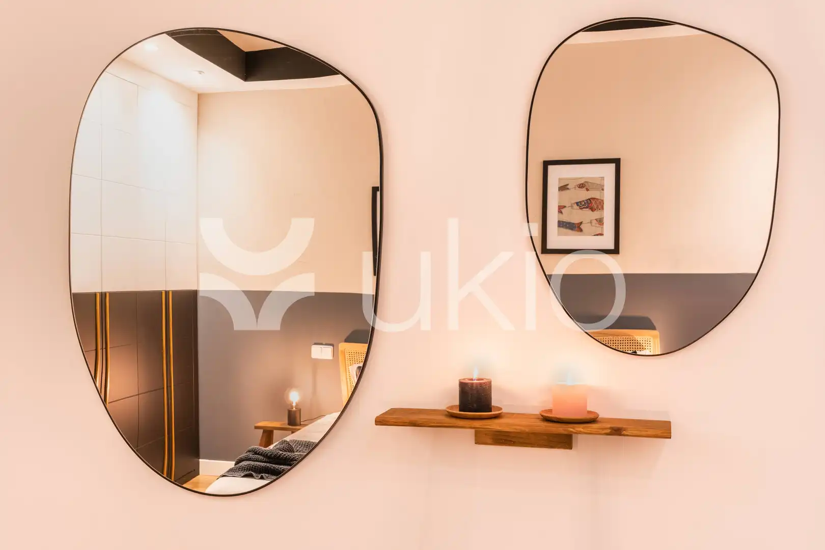 Habitación de Apartamento de alquiler en Madrid con Aire acondicionado, Calefacción y Amueblado