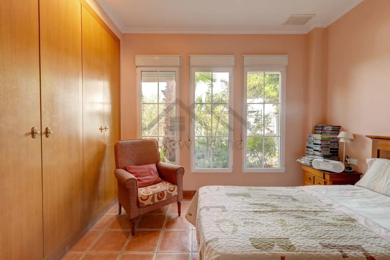 Bedroom of Houses for sale in La Pobla de Vallbona  with Heating, Private garden and Terrace