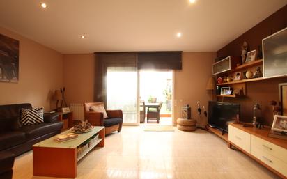 Living room of Single-family semi-detached for sale in Castellbisbal  with Heating, Private garden and Parquet flooring