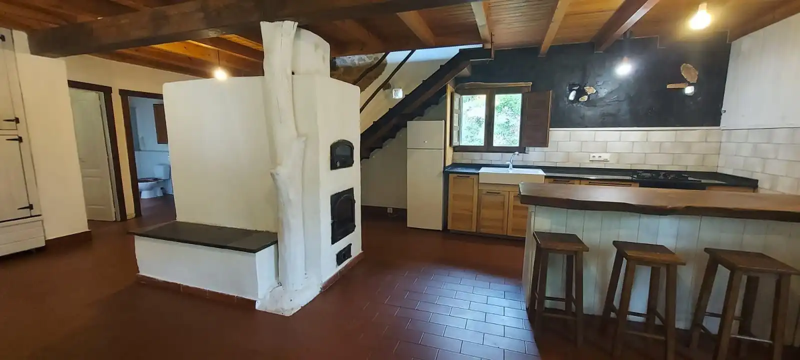 Kitchen of Houses for sale in Villanueva de la Vera