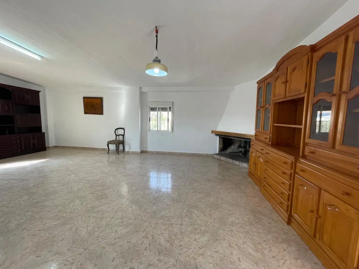 Sala d'estar de Casa o xalet en venda en Aspe amb Aire condicionat, Terrassa i Traster