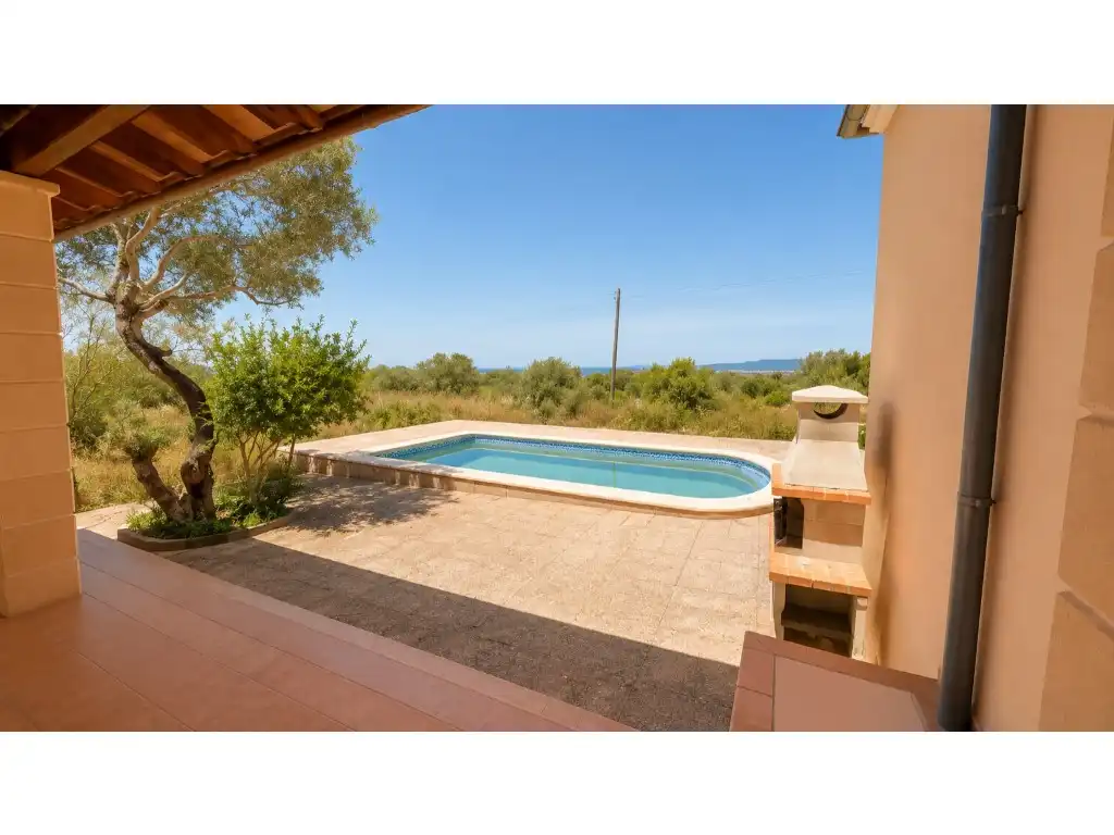 Piscina de Casa o chalet en venta en Campos con Aire acondicionado, Terraza y Piscina