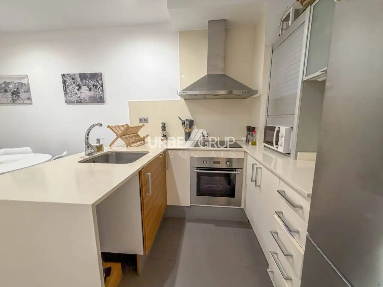 Kitchen of Flat for sale in Terrassa  with Air Conditioner, Heating and Private garden
