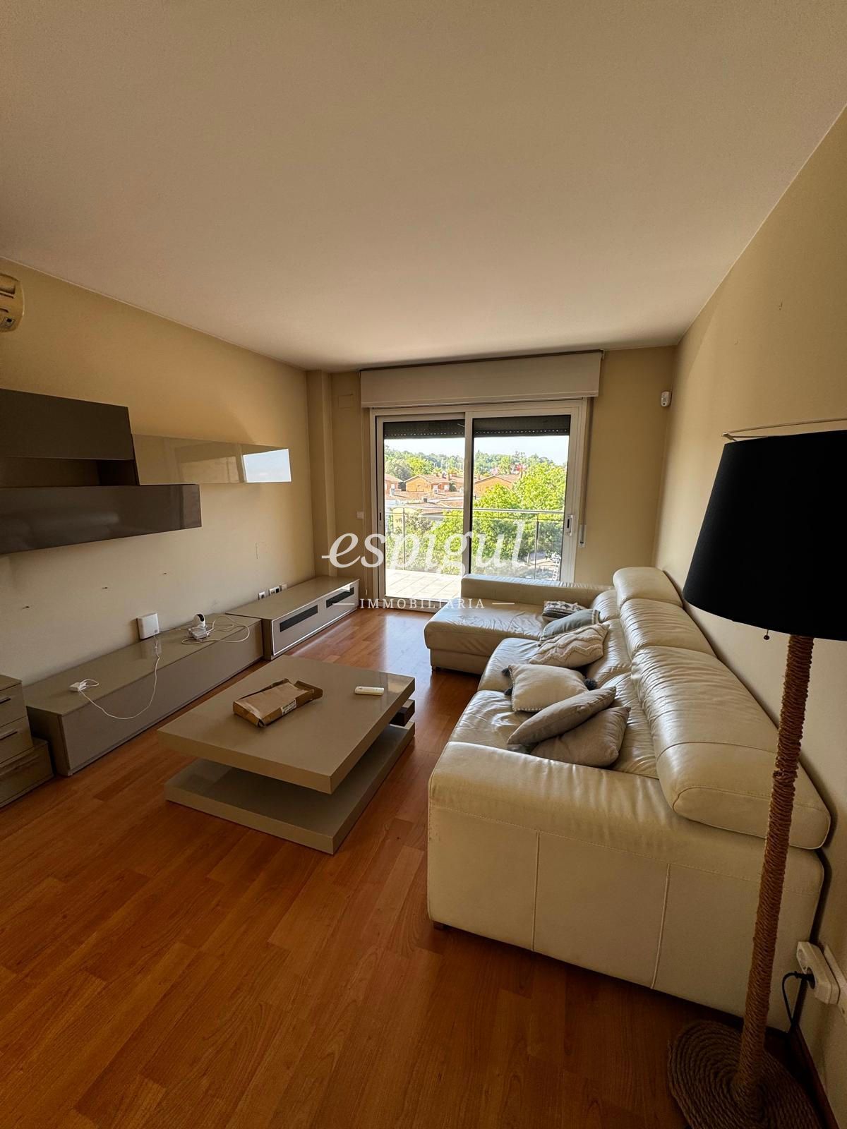 Sala de estar de Piso de alquiler en Girona Capital con Calefacción, Parquet y Terraza