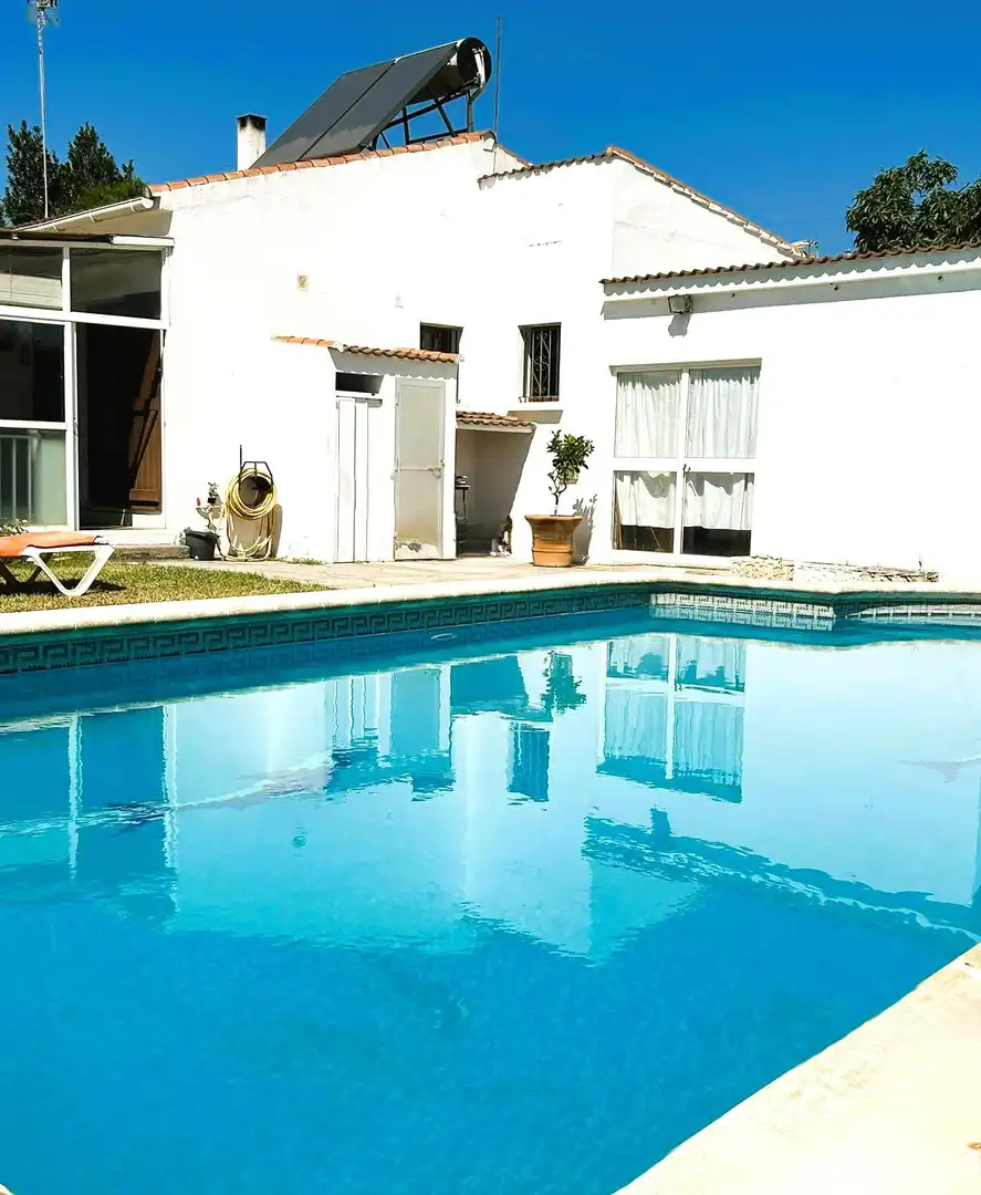 Piscina de Finca rústica en venda en Estepona amb Jardí privat, Terrassa i Piscina
