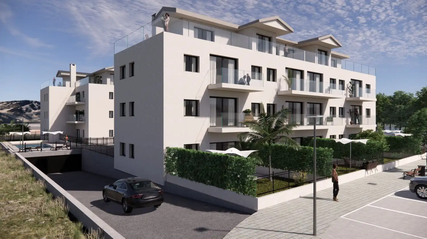Vista exterior de Piso en venta en Argoños  con Calefacción, Terraza y Balcón