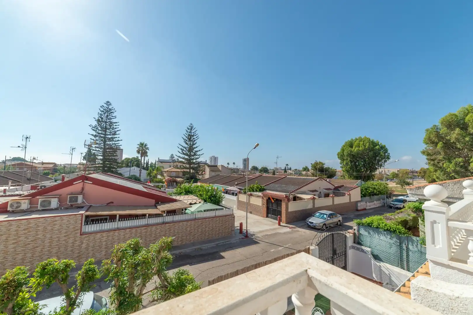 Vista exterior de Casa adosada en venta en San Javier con Aire acondicionado, Calefacción y Jardín privado