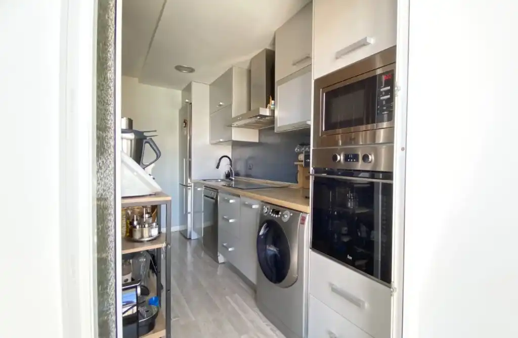 Kitchen of Flat for sale in Leganés  with Air Conditioner, Heating and Terrace