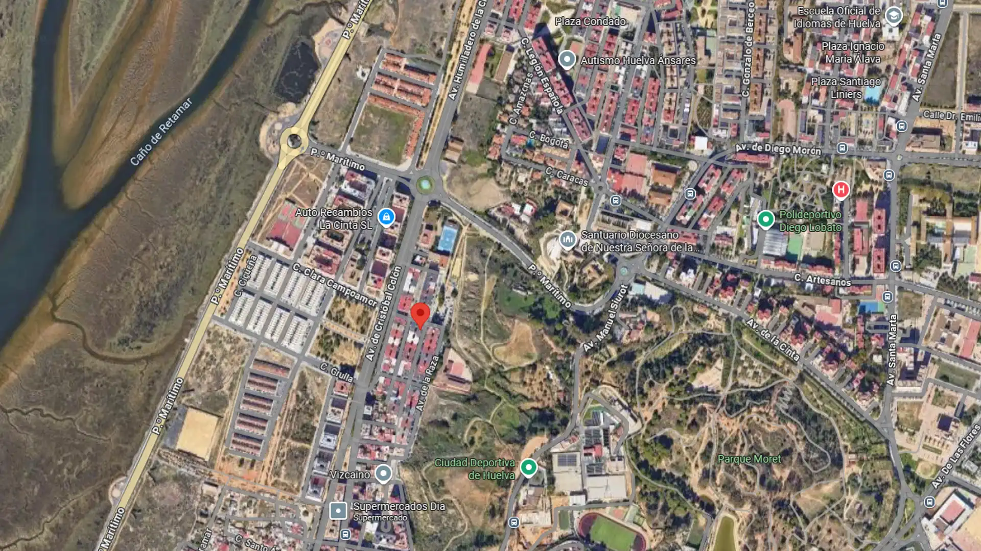 Exterior view of Flat for sale in  Huelva Capital