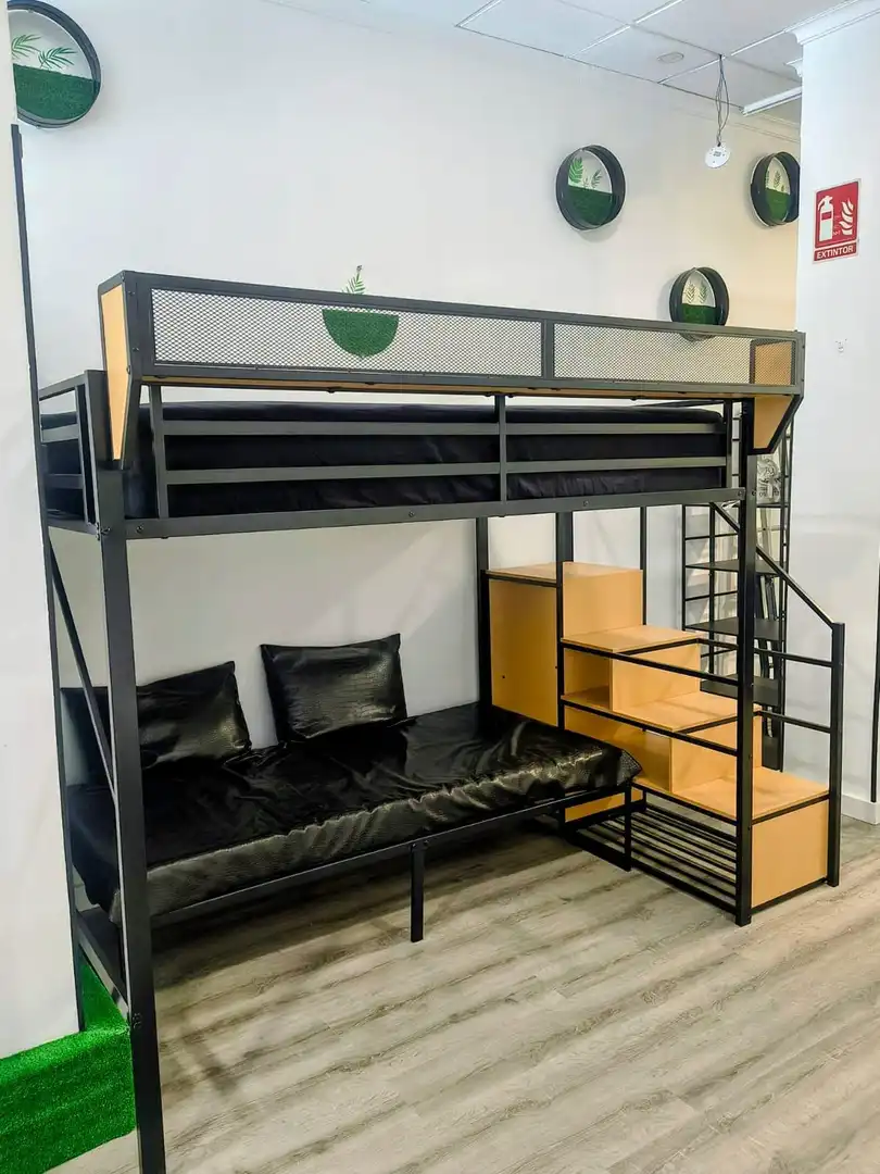 Schlafzimmer von Loft zur Miete in Granada mit Klimaanlage, Heizung und Möbliert