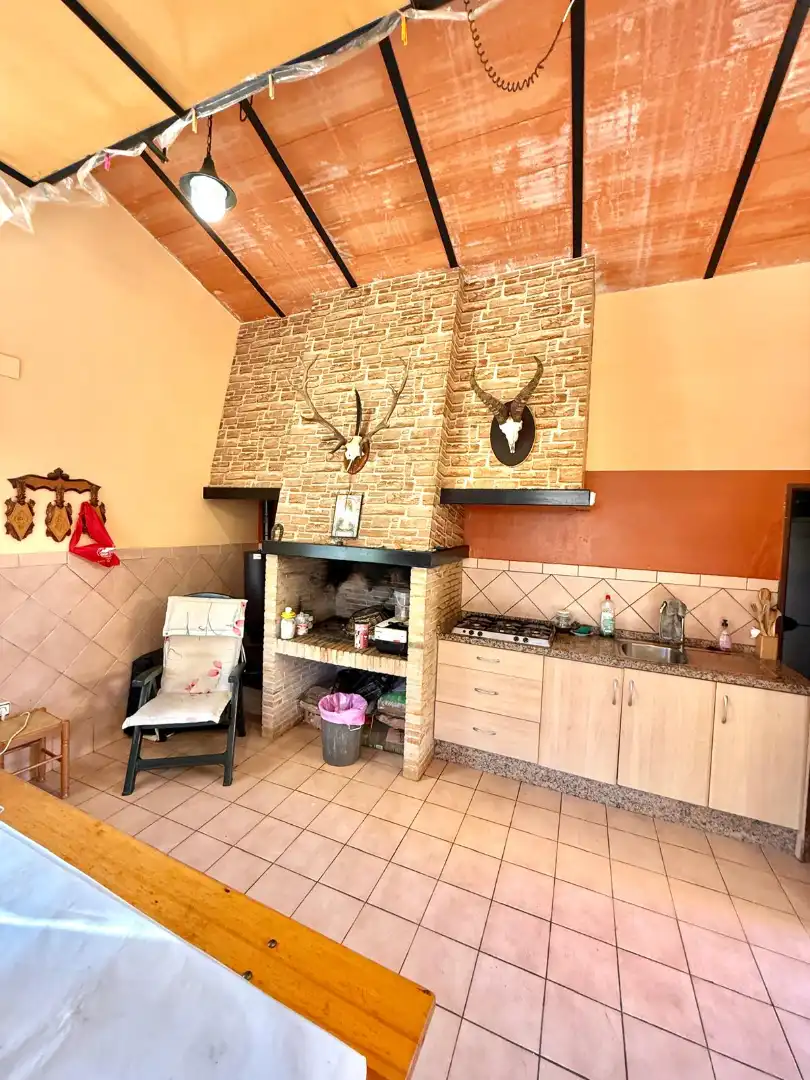 Cuina de Casa o xalet en venda en Elche / Elx amb Aire condicionat, Calefacció i Jardí privat