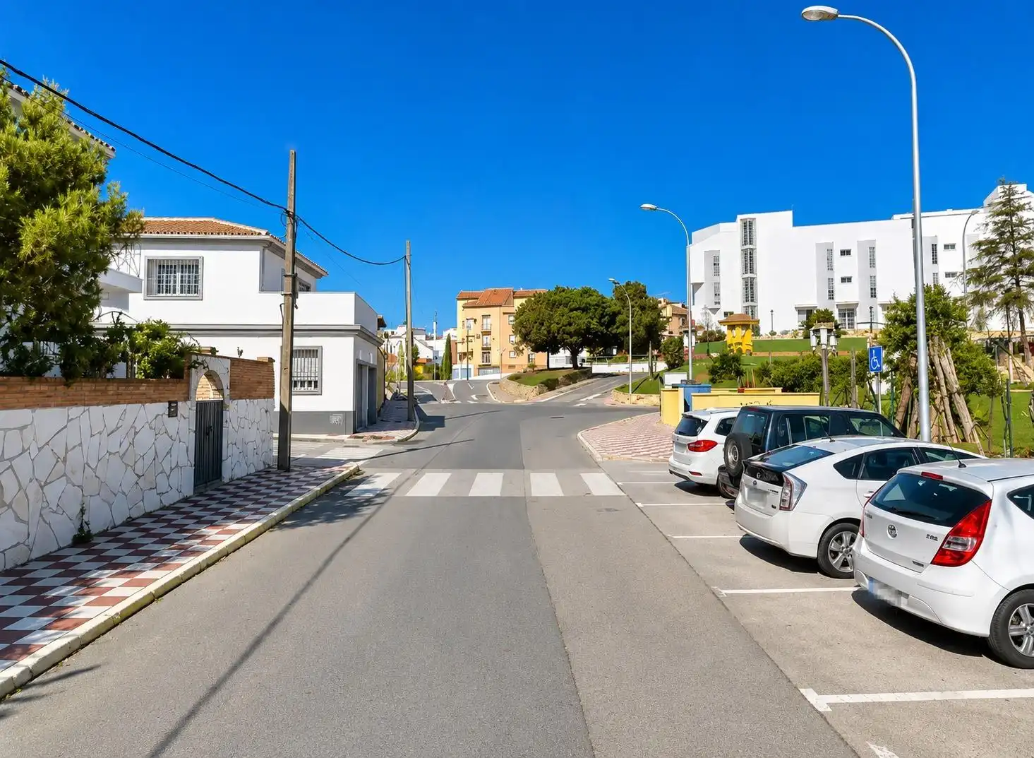 Exterior view of Ground floor for sale in Los Barrios  with Air Conditioner and Furnished