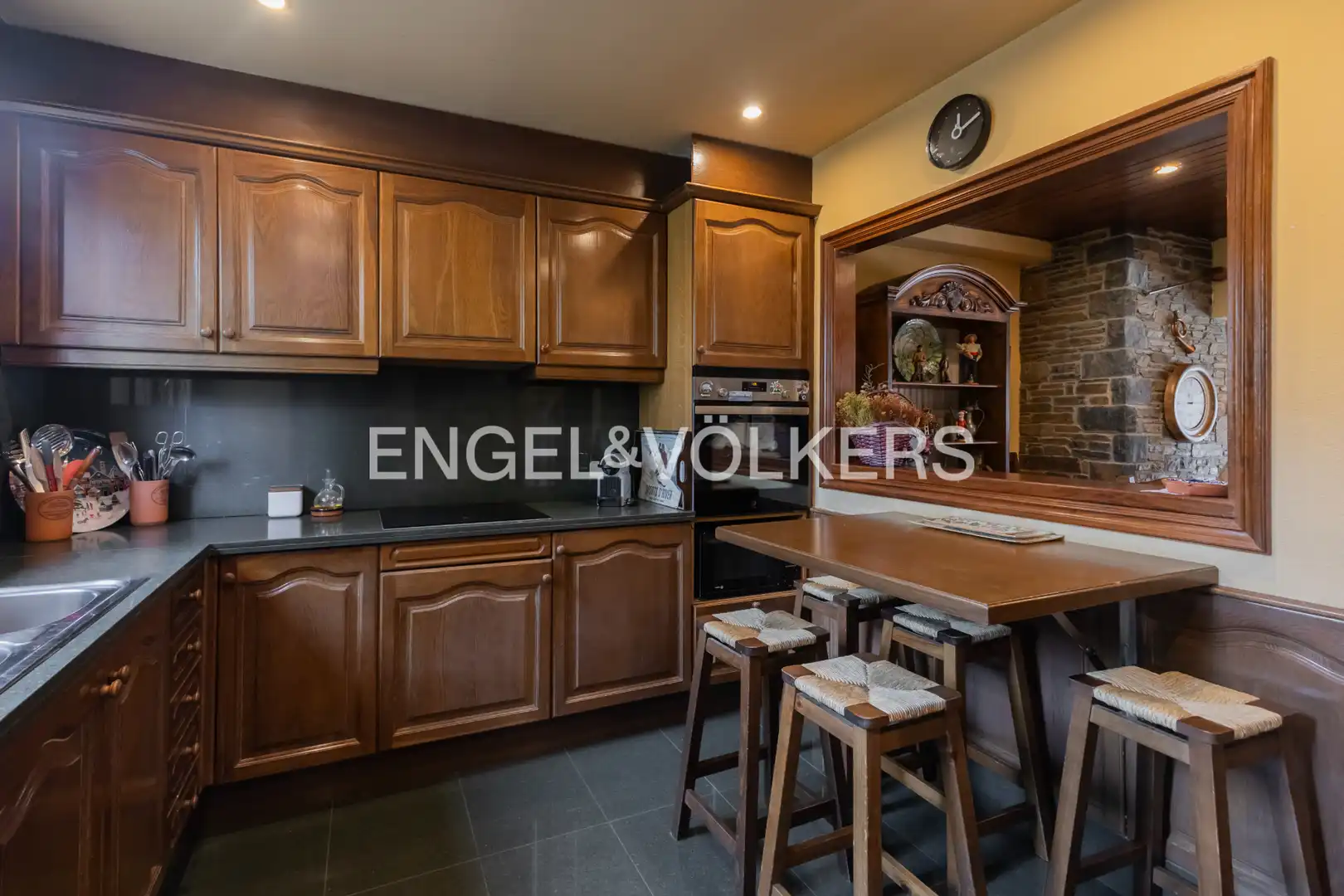 Kitchen of Detached homes for sale in Llívia  with Heating, Parquet flooring and Terrace