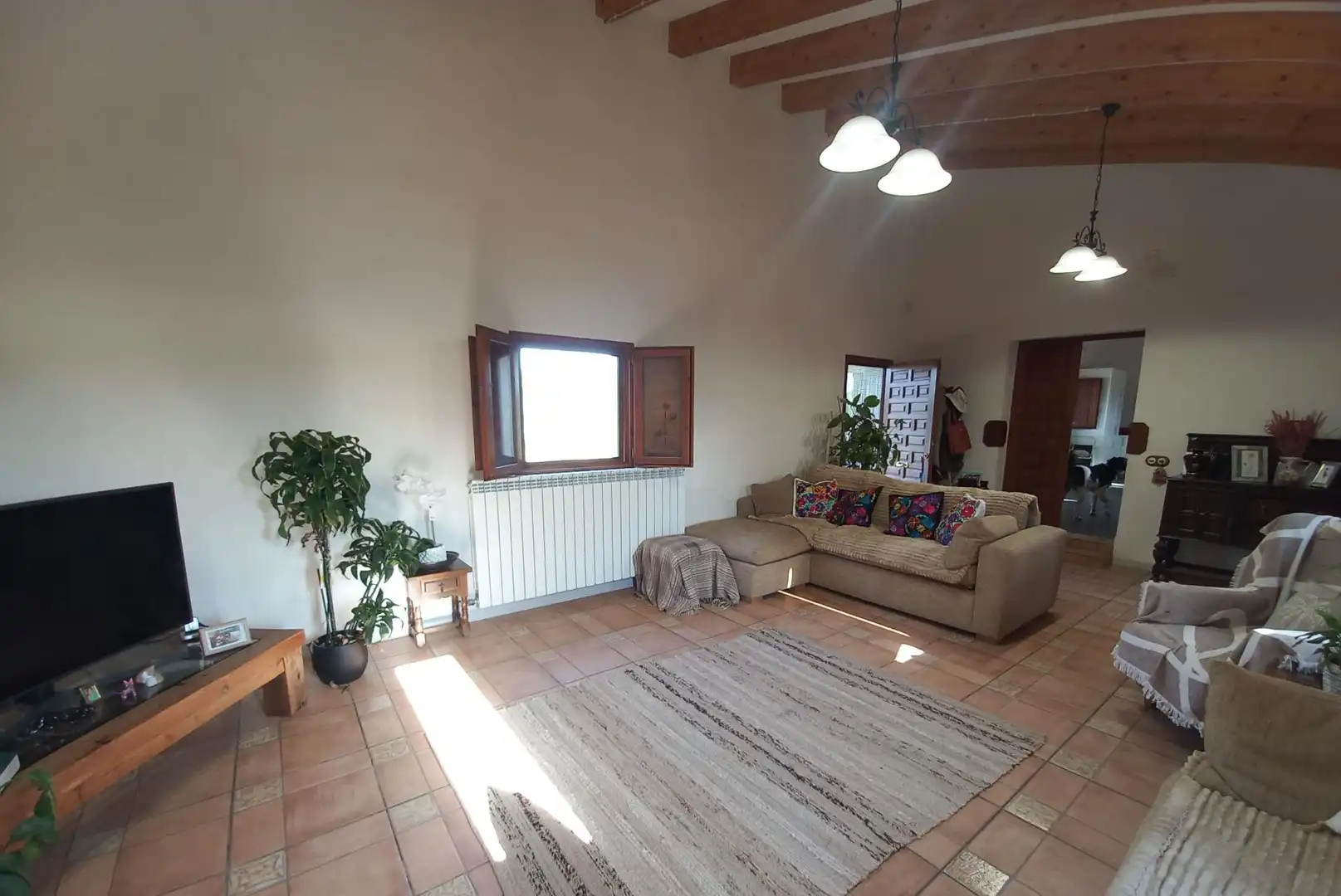 Sala de estar de Finca rústica en venta en Rasquera